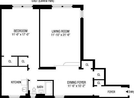 2nd image of 420 Central Park W APT 2G