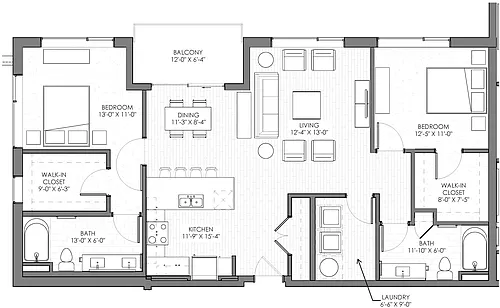 Floor plan Black Canyon