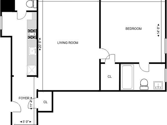 3rd image of 200 W 90th St Unit 15Y