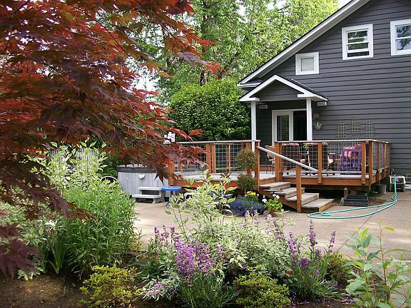 Private backyard retreat