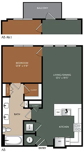 Floor plan A5A
