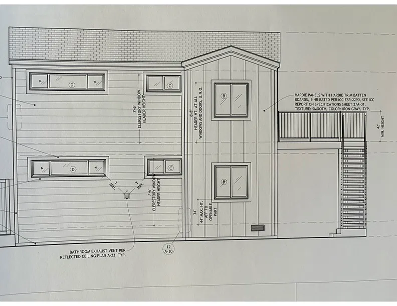 Construction Rendering units 1&2. - 5331-33 W Falls View Dr #1-2