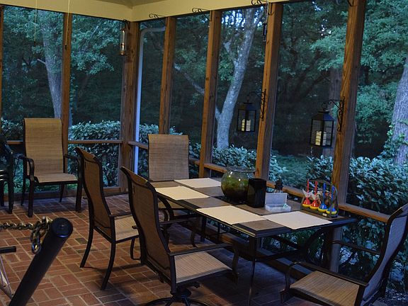 Large screened patio