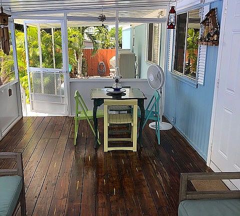 Screened porch