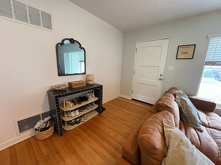 Front door/living room
