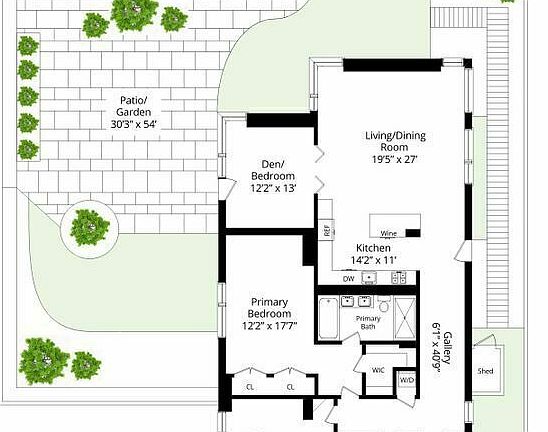 2nd image of 224 W 18th St APT 1C