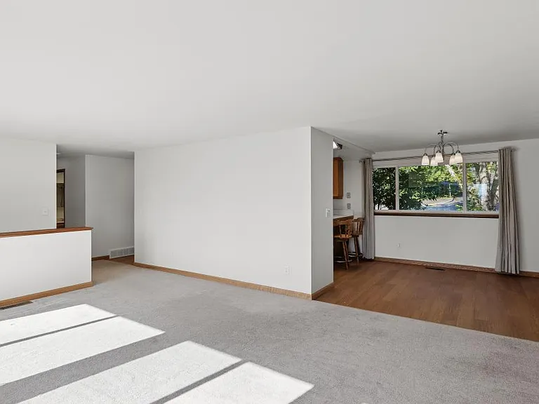 Main Level Living/Dining Space
