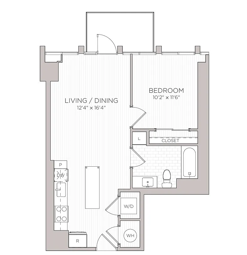 Floor plan A2 1B