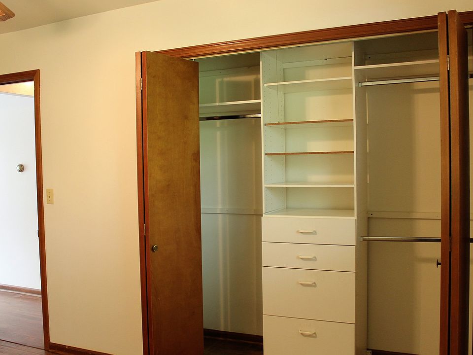 Larger bedroom closet
