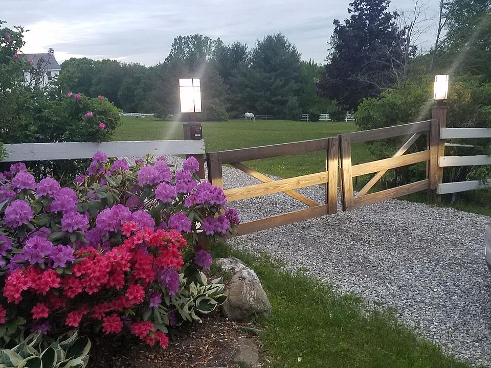 Gated front entrance for privacy
