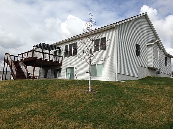 Rear Deck Pergola and patio