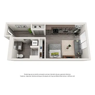 Floor plan A1a