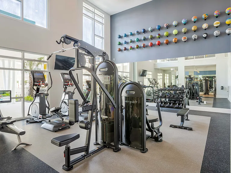 Fitness Center Cirrus Apartments