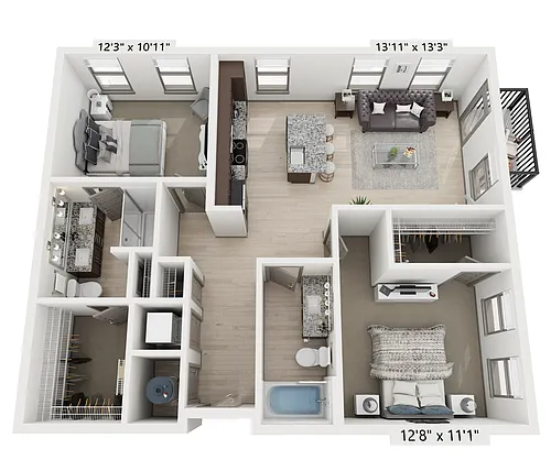 Floor plan Midland