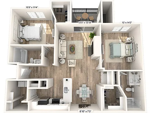 Floor plan Montreal