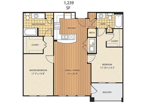 Floor plan B2B