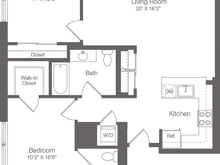 B2 floor plan 3 Journal Square