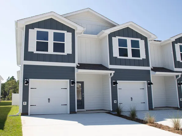 Palm Exterior Plan, Hawks Landing Townhomes