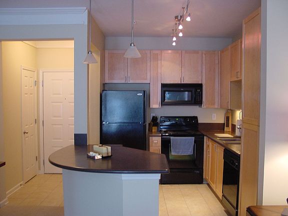 High Quality Details include Corian Counter and mission style cabinety