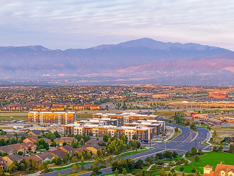 Panoramic views from your apartment