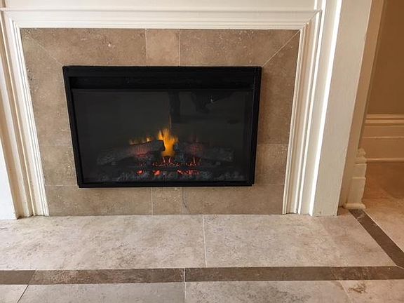 Remote Controlled Fire Place 