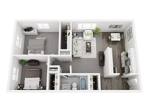 Floor plan Oakwood