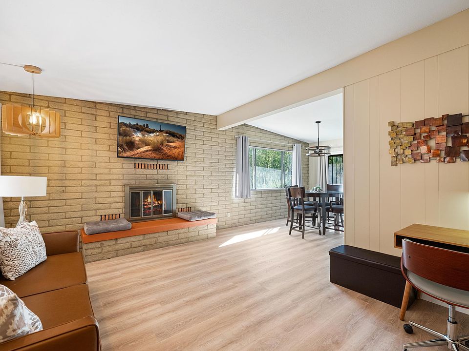 Living Room connecting to Dining Room