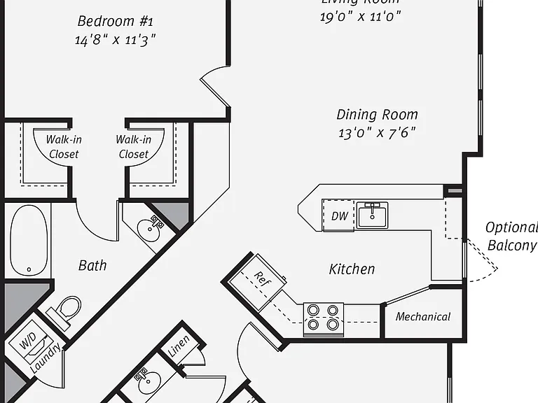 B5ARP floor plan Rutherford Station
