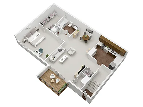 Floor plan The Cardinal
