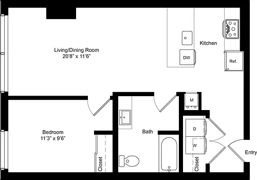 Floor plan A3a Type A
