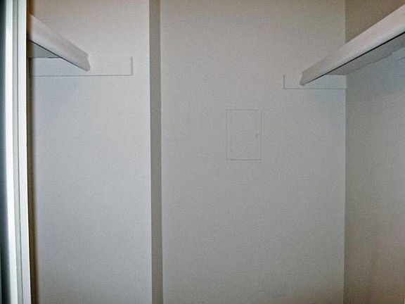 Lots of closet space