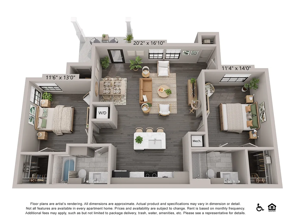 Floor plan B1