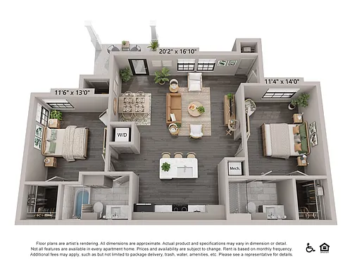 Floor plan B1