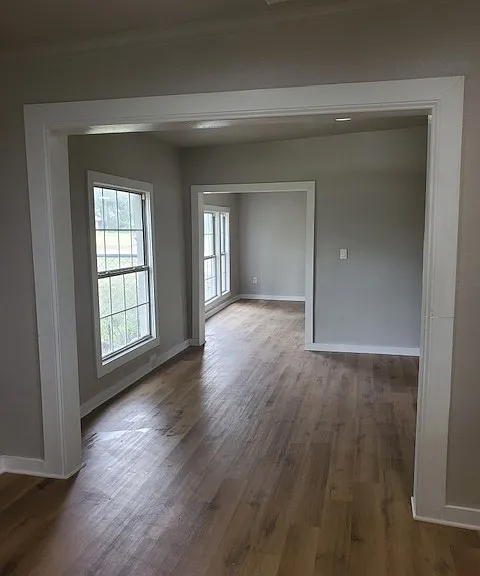 From Kitchen looking into dining and living room