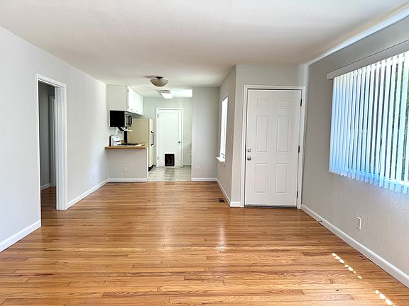 Living room/dining room combo and open kitchen