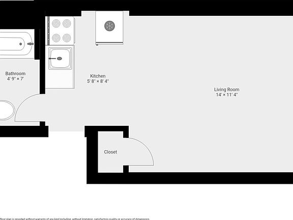 2nd image of 319 E 5th St APT 10