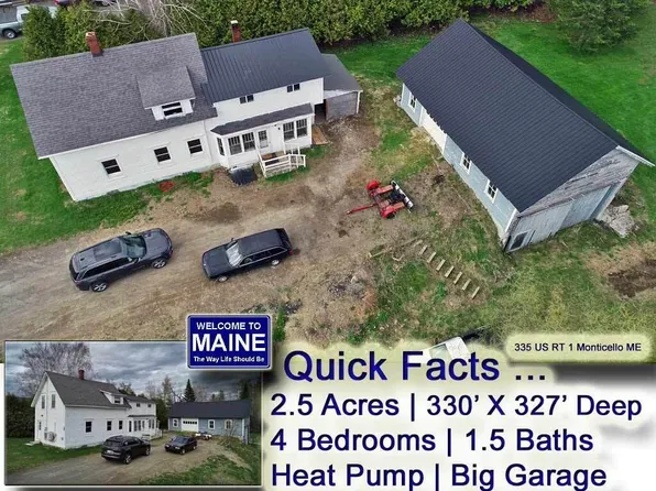 335 US RT 1, Monticello, ME 04760