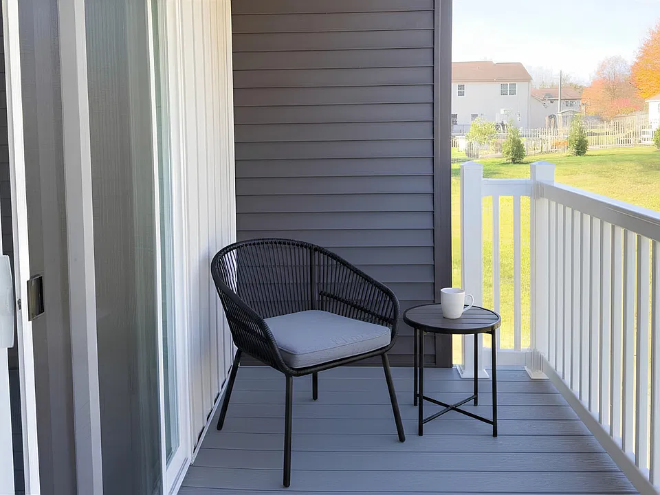 Private balconies for relaxing outdoor living