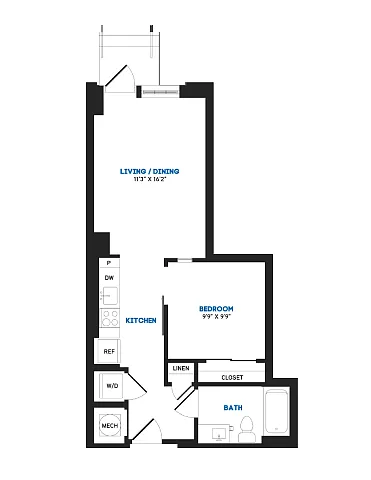 Floor plan A4A - Chase