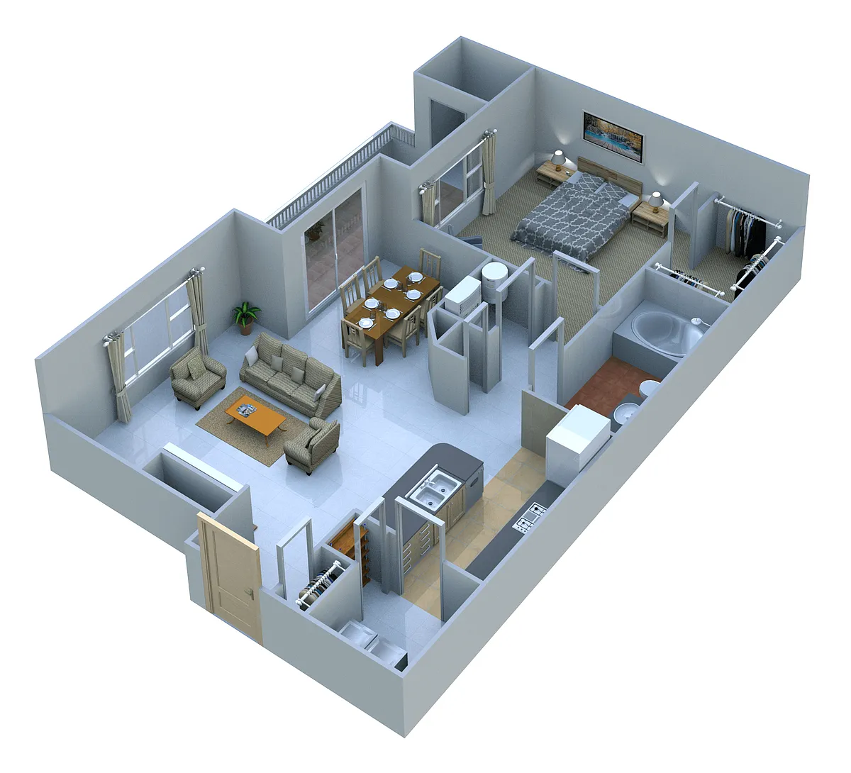 Floor plan Tranquility