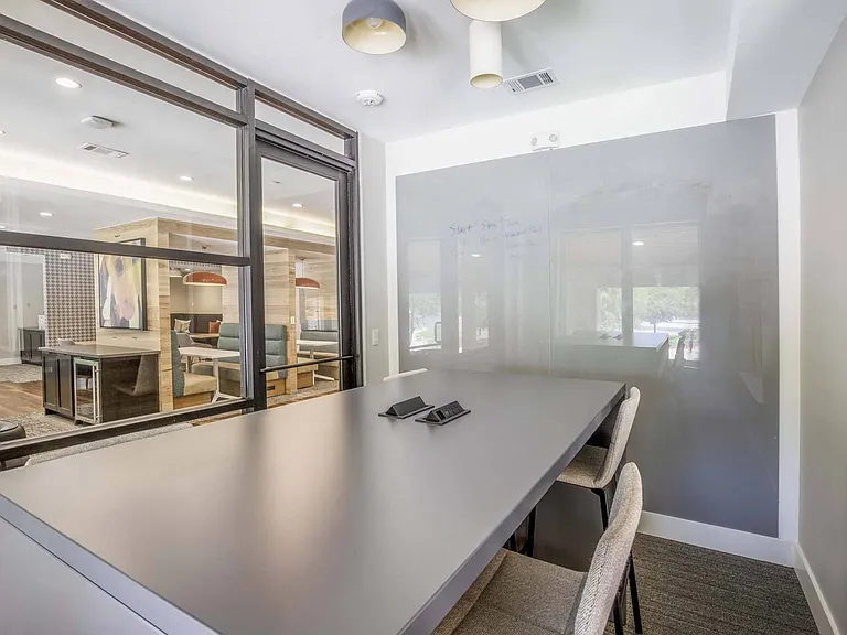A room of your own when you need to meet, plan, or think without distractions.