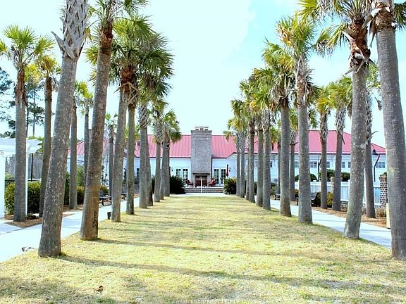 club house and bocce lawn