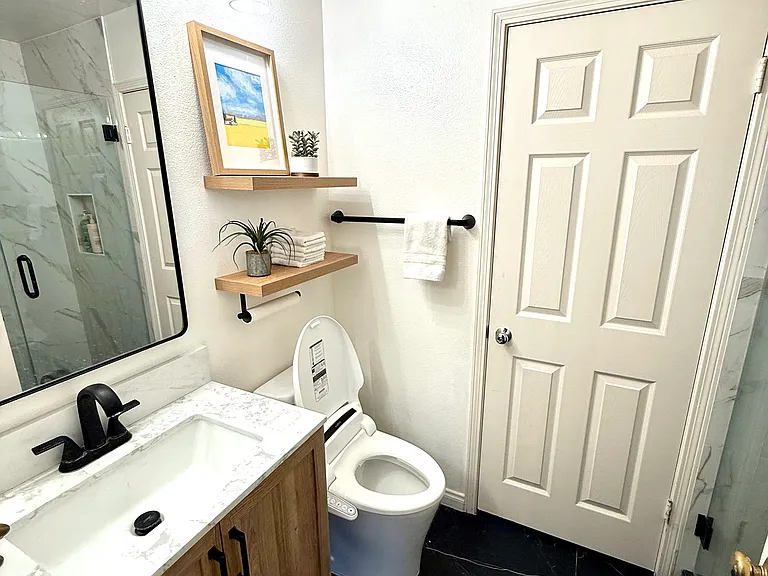 Guest bathroom downstairs