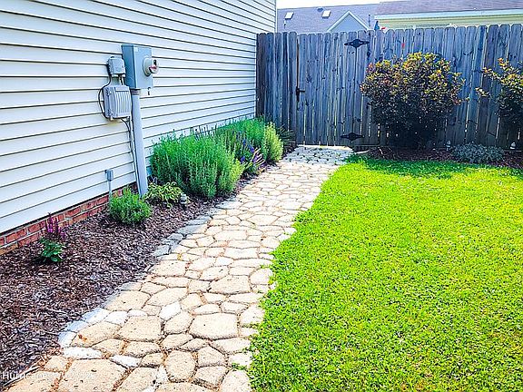 Right side of home, lavender