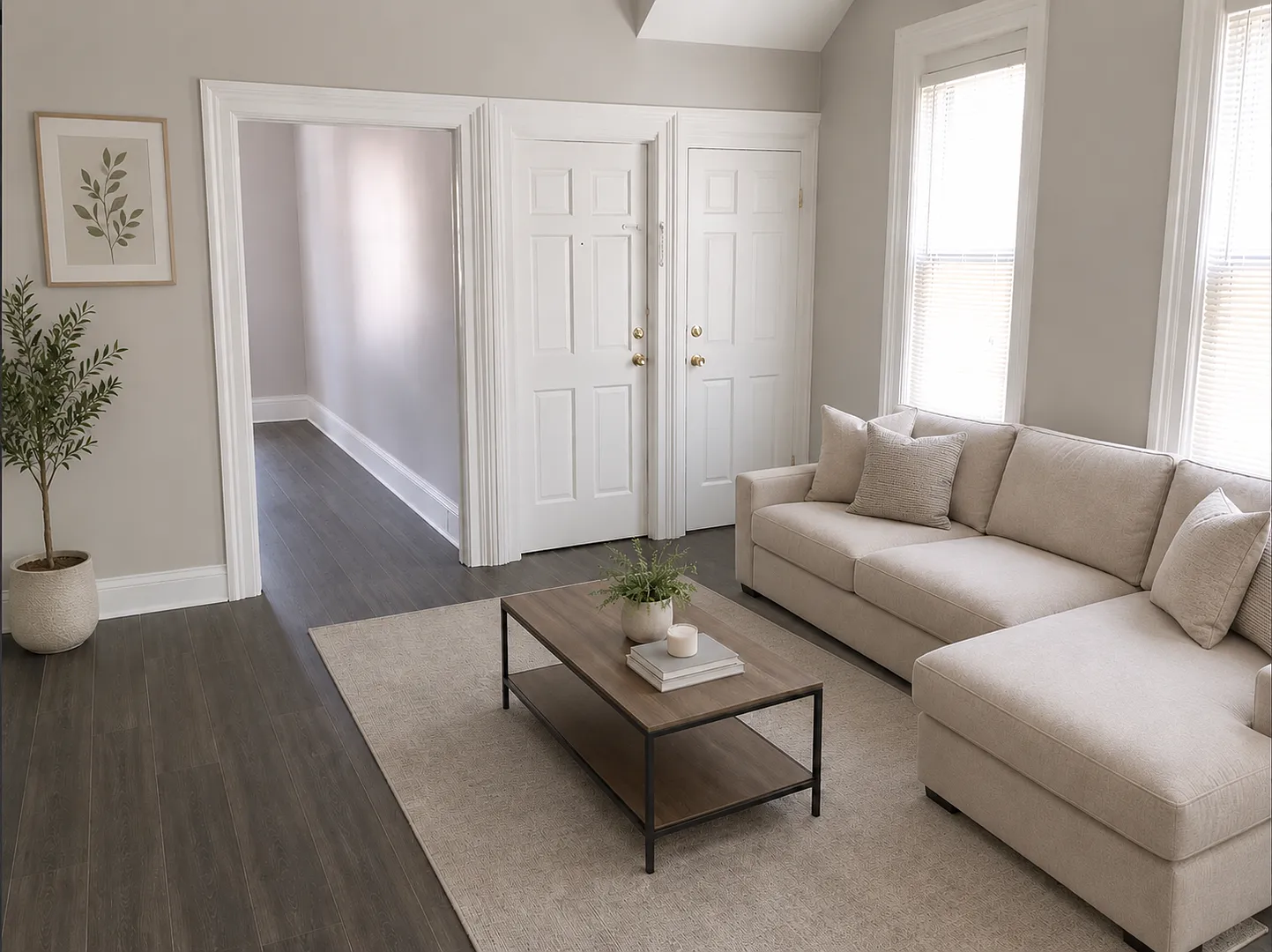 Updated, spacious 2 bedroom, 1 bathroom first floor apartment in the transforming Belknap neighbo... — Photo 1