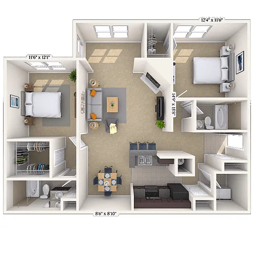Floor plan Bellemeade