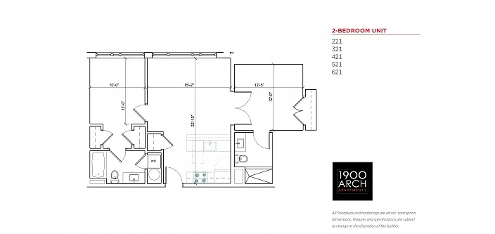 Floor plan 621