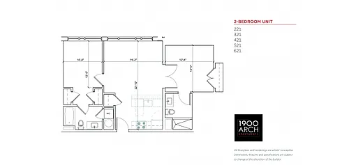Floor plan 421