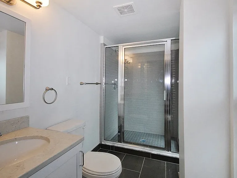 Updated modern bathroom.