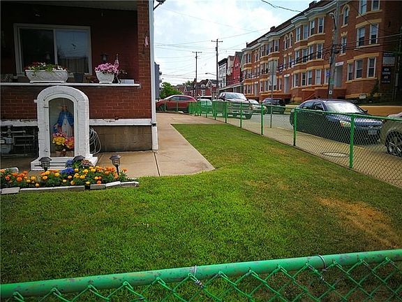 Fenced well maintained yard.